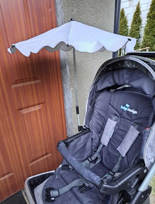 Wózek Baby Design Lupo 2w1, szary