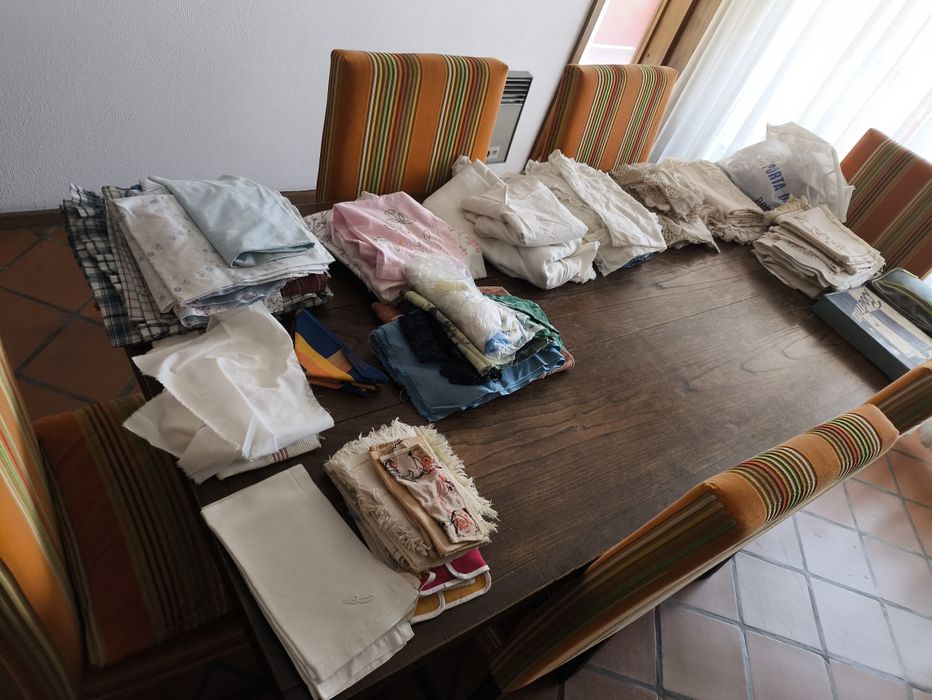 Rendas e linhos antigos