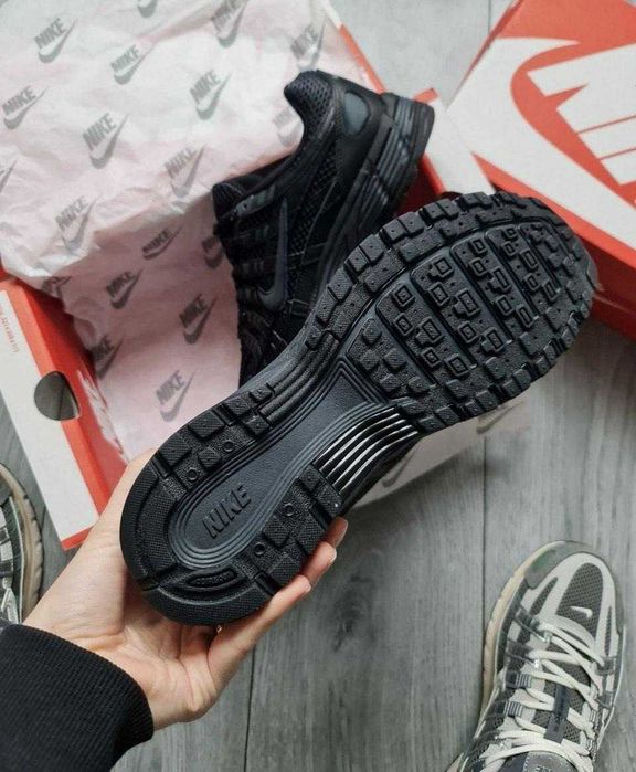 Кроссовки Мужские Nike P6000 Triple Black/Кросівки Чоловічі Найк