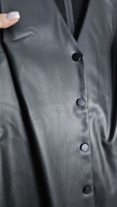 Сукня сарафан екошкіра кожзам плаття М розмір 36-38