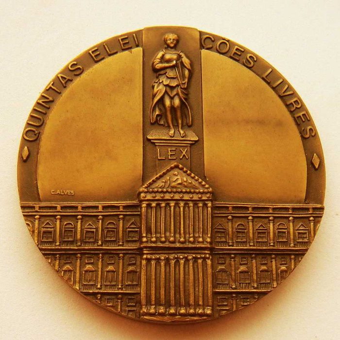 Medalha Bronze Quintas Eleiçoes Livres