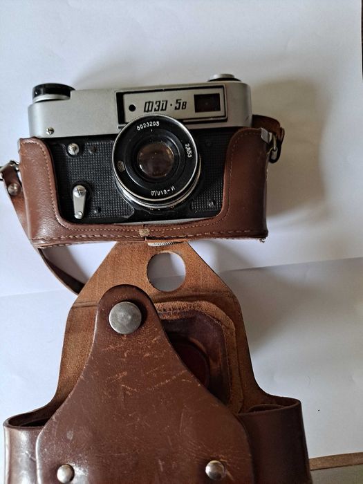 Aparat FED 5B w futerale, 2,8/53, stan bdb