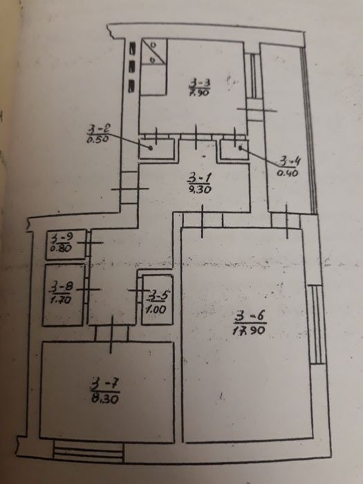 Квартира 2 кімнатна