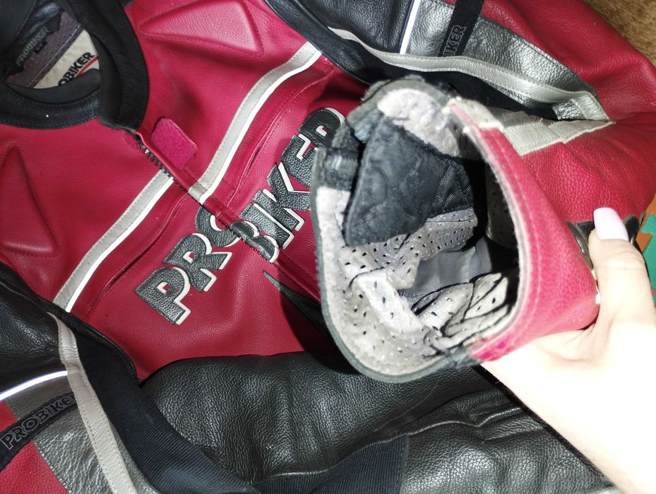 Шкіряна мотокуртка Probiker