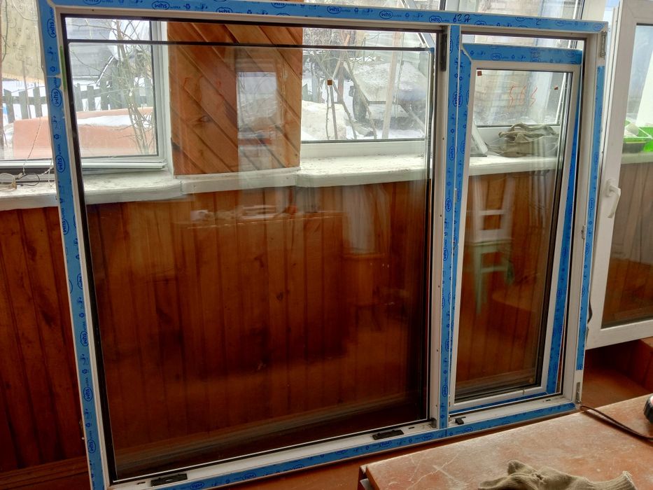 Вікно нове,пластикове,велике,продаю,ціна договірна