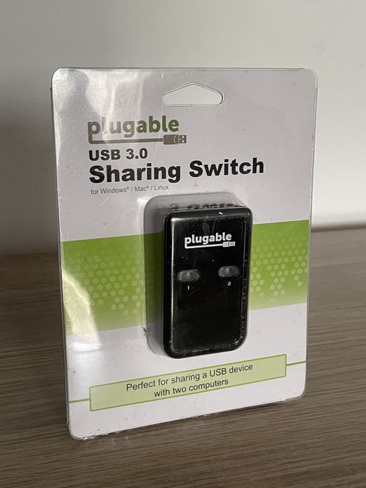 Wtykowy przełącznik udostępniania USB 3.0