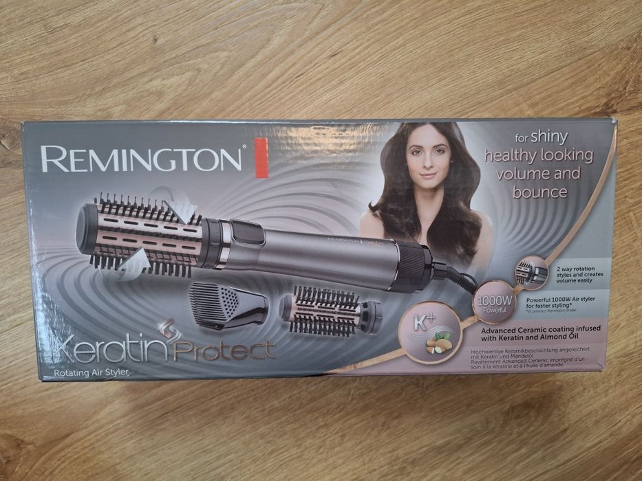 Suszarko-lokówka obrotowa Remington Keratin Protect AS8810 – jak nowa