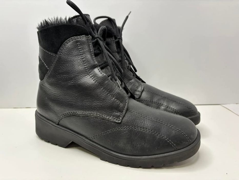 Botki skórzane bardzo ocieplane Ganter Rozmiar 39