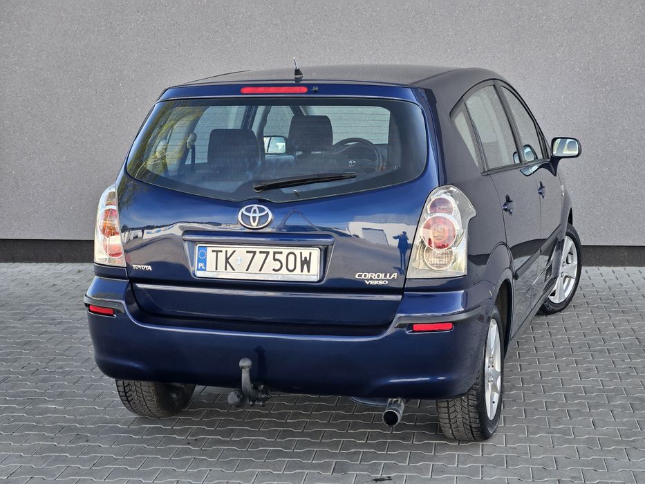 Toyota Corolla Verso # 1.8 b # AUTOMAT # 7 Osób # Klima # Zarej PL