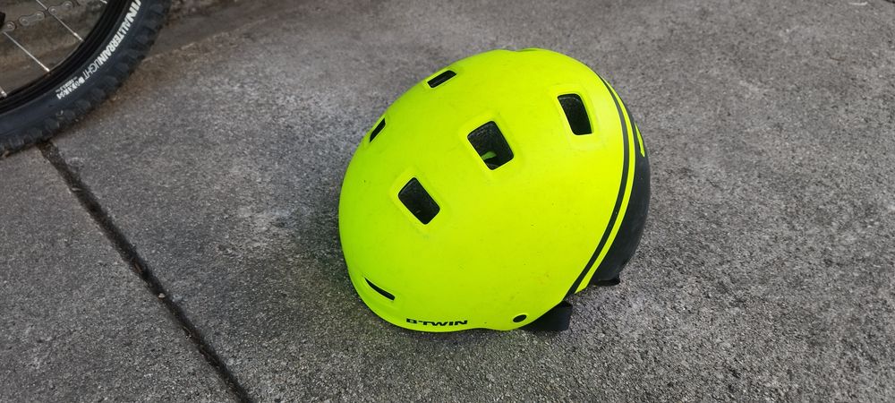 Bicicleta BTT Criança Rockrider ST 500 (Roda 20") – Amarelo Fluorescente (6-9 anos)