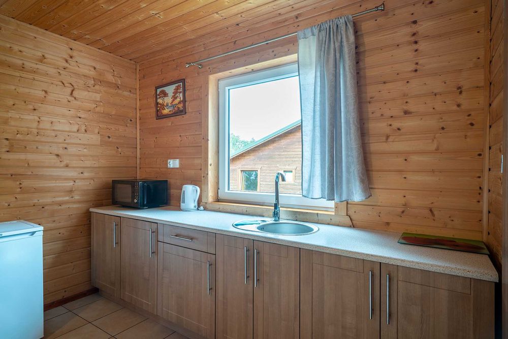 Domki całoroczne 100 m od plaży!!domek, sauna, plac zabaw, jacuzzi