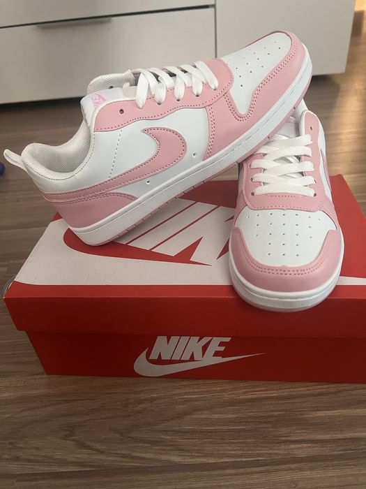 Nike air force 1 pink&white