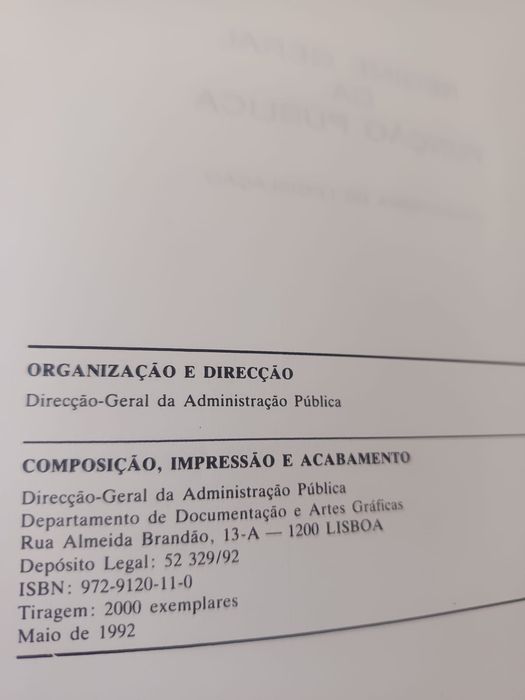 Regime geral da função pública