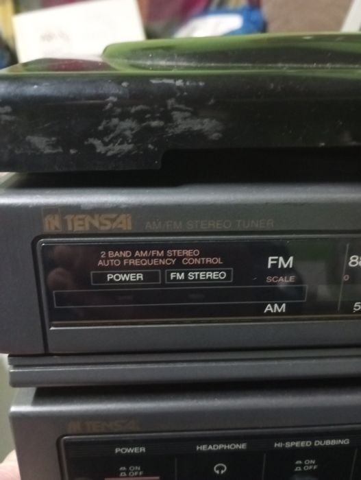 Aparelhagem de música antiga