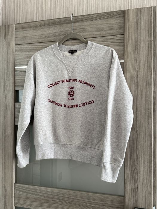 Сірий світшот Massimo Dutti