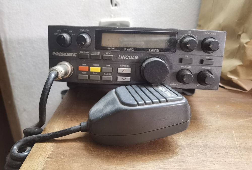 Rádio cb presidente Lincoln