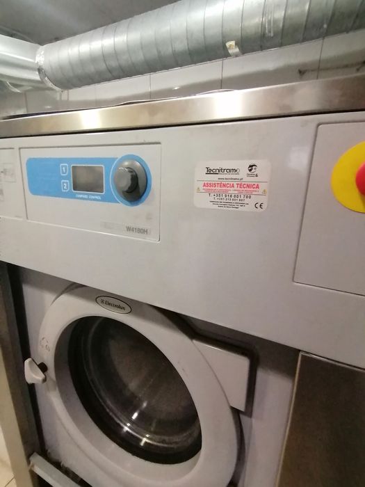 Máquina de lavar roupa industrial 20kg lares e hospitais