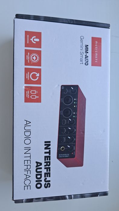 Аудіоінтерфейс MusicMate MM-AI70 (зовнішня звукова карта)