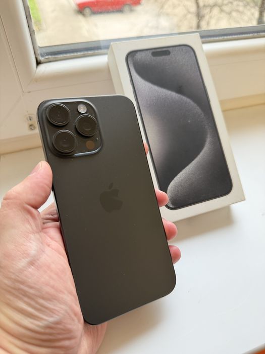 iPhone 15 Pro Max 256 Black Titanium , Neverlock