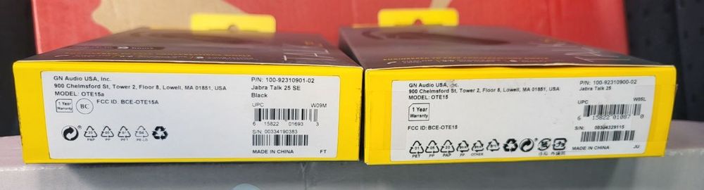 Оригінал Jabra Talk25 і 25SE блютуз гарнітура