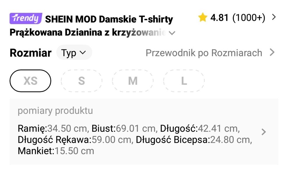 Bluzka z łańcuszkiem