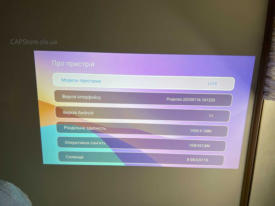 Запакований проектор ‼️Magcubic L018‼️Android 11 FullHD WiFi Bluetooth