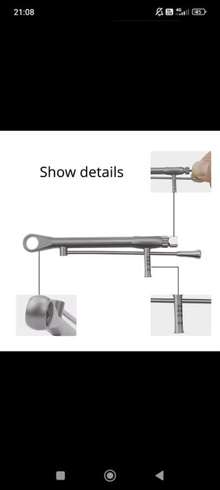 Conjunto de chave de toque (kit Universal implante dentário)