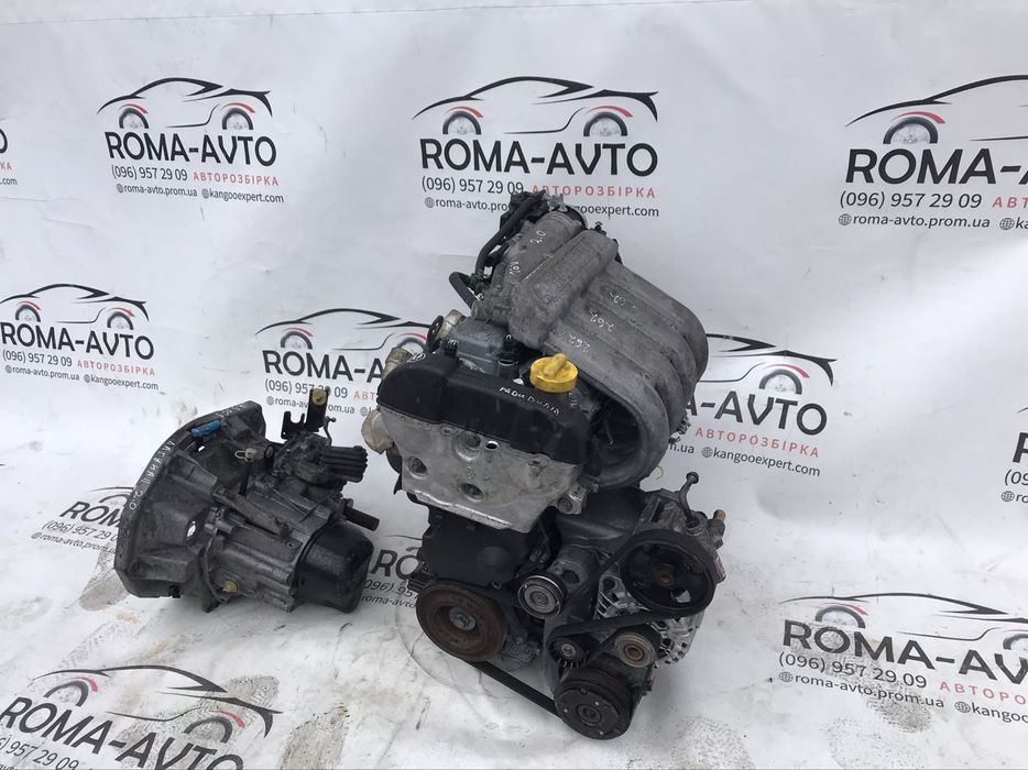 Двигун 2.0 IDE F5R Мотор Renault Megane I Laguna II Двигатель Рено Меган Лагуна