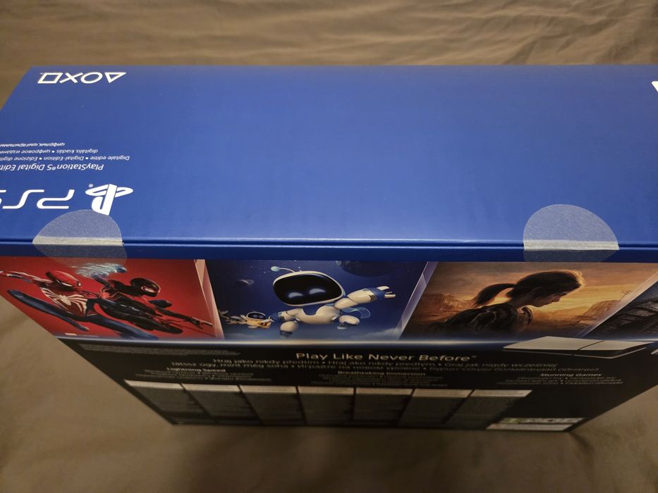 Nowa PS5 - nowe Sony Playstation 5 - Gwarancja 24 miesiące - nieotwierana zaplombowana | Konsola + pad Sony DualSense