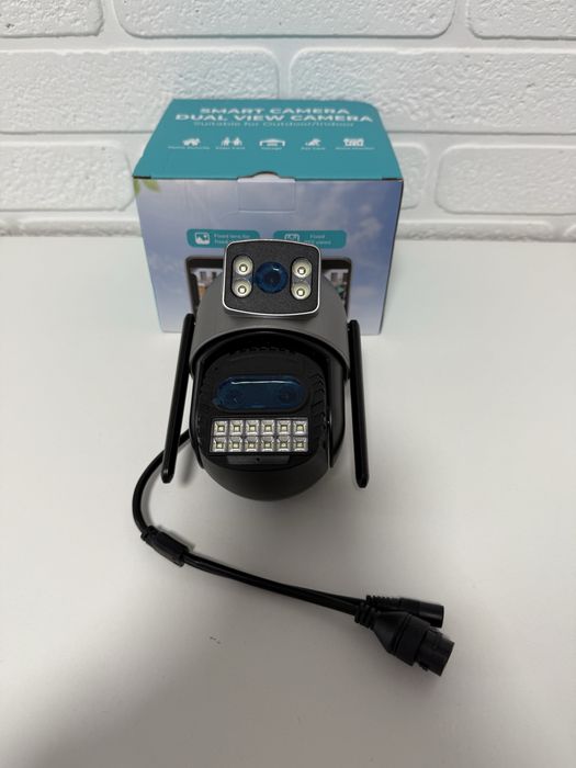 Zoom 10x камера відеоспостереження 15мп A22YQS подвійна O-Kam Pro