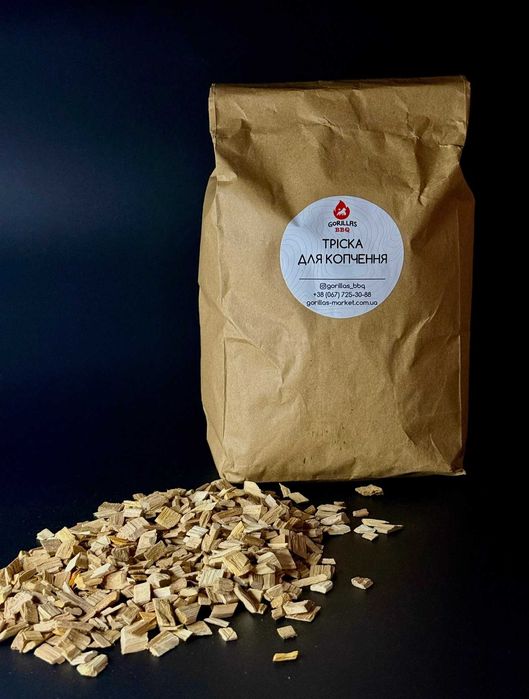 Набір тріски Gorillas BBQ - вільха, бук, яблуня 5 кг KPT19