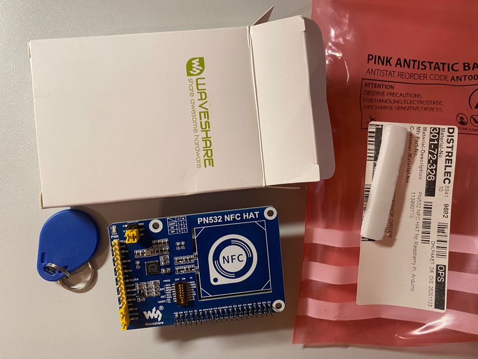 Плата NFC HAT PN532 для Raspberry Pi чи Arduino (виробник Waveshare)