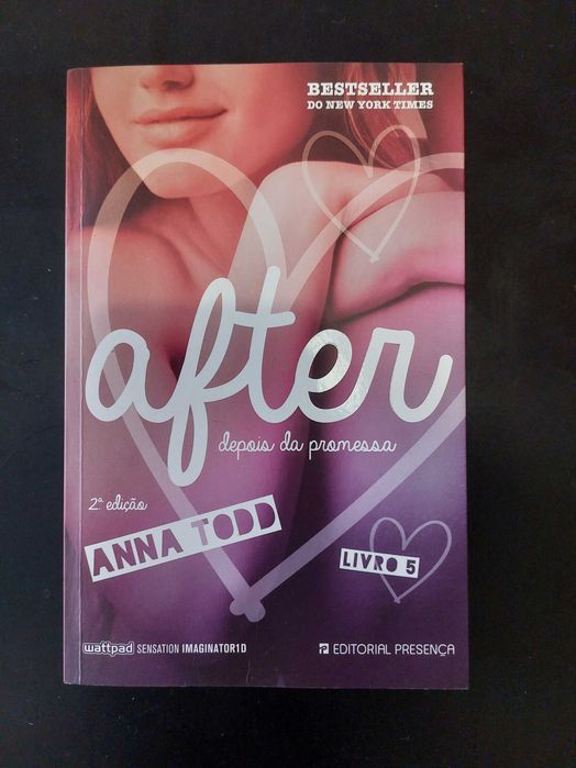 Livros da Saga "After", de Anna Todd