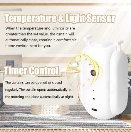 Motor / Robot para cortinas - WIFI - SMART LIFE / TUYA