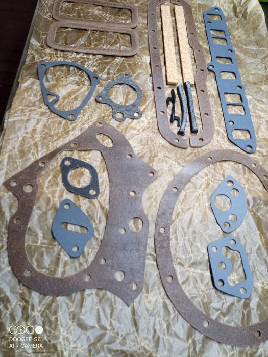 Kplet uszczelek m20 Warszawa 223 żuk Nysa gaz69 pobieda dolnozaworowy