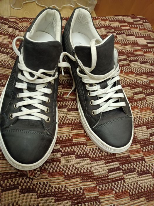 мокасини, кеди шкіряні FHM collection Італія розмір 40