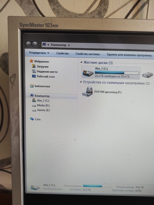 Монітор Samsung Syncmaster 923 NW, монитор Самсунг