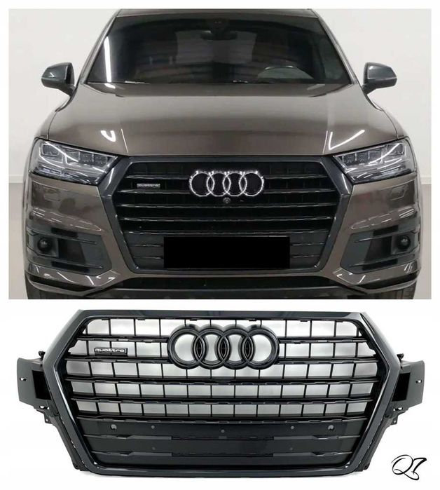 Решітка радіатора Ауди Audi Q7 4m 2015- 2019 S- line