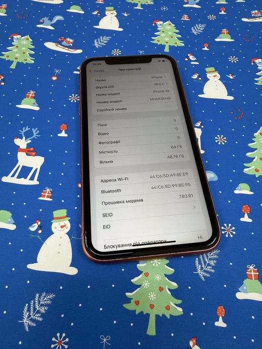 Iphone Xr 64gb neverlock Orange 110$