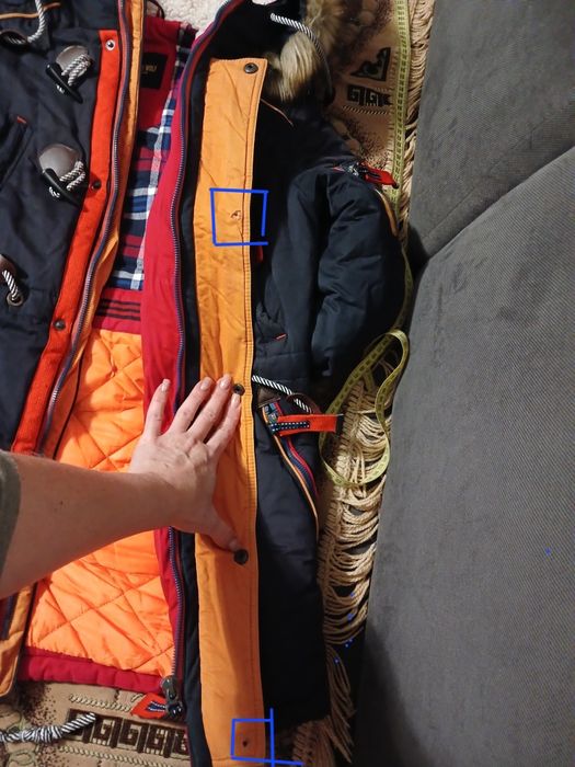 Курточка парка на хлопця розмір 38