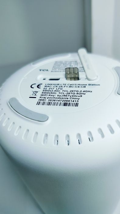 SUPER SZYBKI TCL na kartę SIM WiFi 5ghz 600 mb/s do biura domu kamer