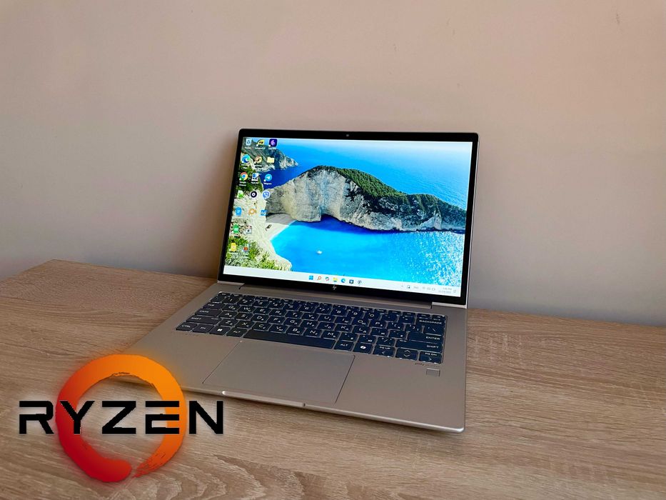 HP Elite 14 G11 Ryzen 7 7735 16+ ddr5 Rdeon 680 512 Bat 9ч Гар 2г 2025