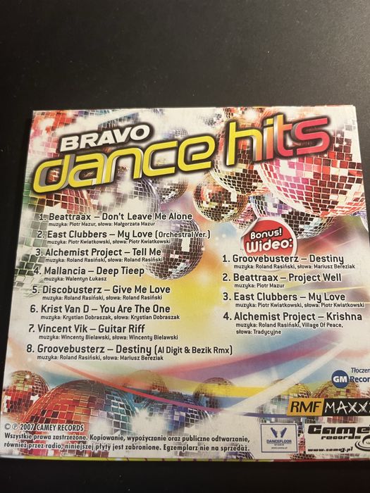 Bravo dance hits bonus cztery teledyski