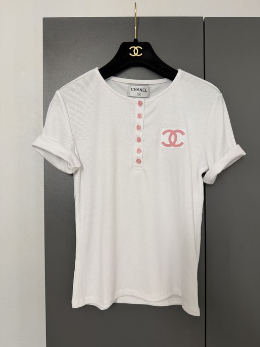 Футболка оригинал chanel  лонг хлопок