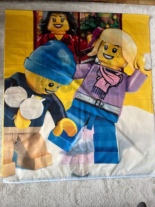 firanka baner lego święta