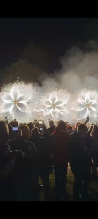 Fontanny iskier, dymy, pokazy ślubne