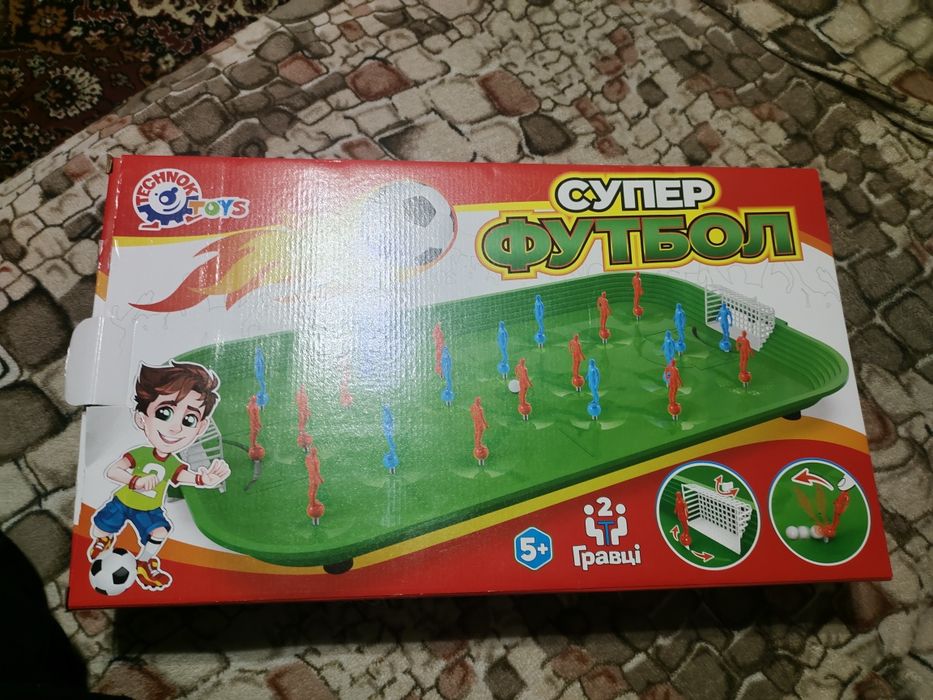 Настольная игра Супер Футбол на пружинках Технок
