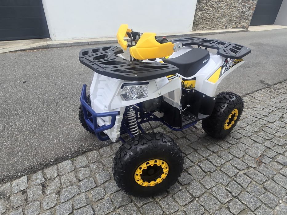 125cc Quad Bike with 4-Speed Semi-Automatic Transmission, New