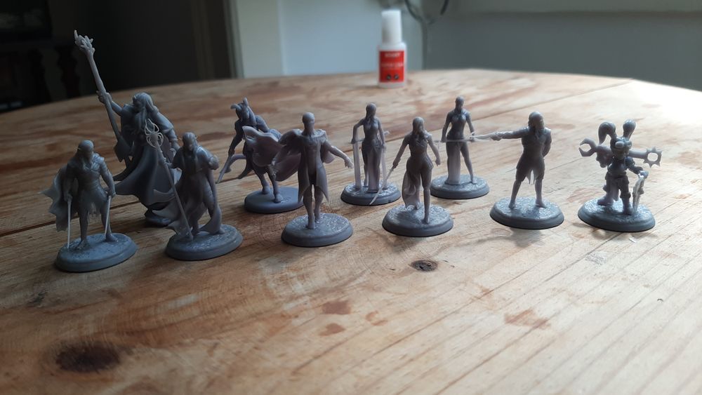 Miniaturas em Resina para RPG (DnD, Pathfinder, Tabletop RPGs)