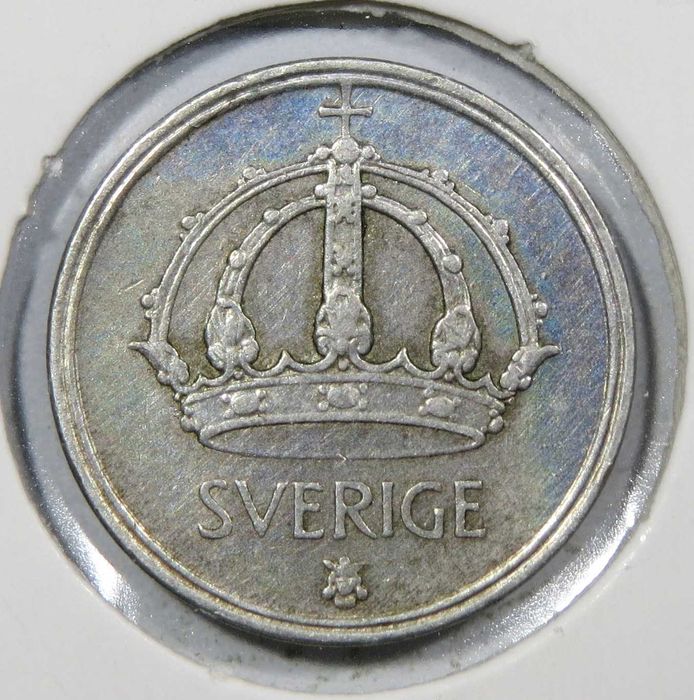 SUÉCIA - M. em Prata/Bilhão. . 25 ÖRE – Gustaf V / Gustaf VI Adolf  / 1949, 1950, 1952, 1953, - 2€ CADA